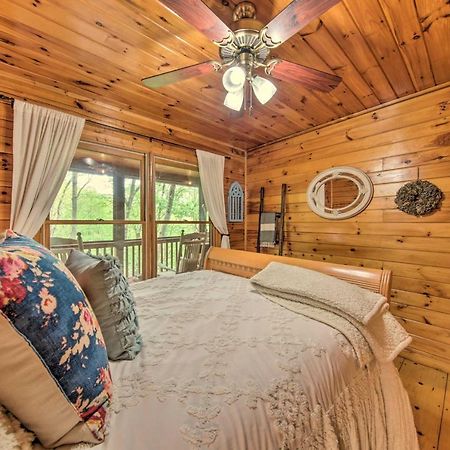 Peaceful Blue Ridge Cabin With Decks And Fire Pit المظهر الخارجي الصورة
