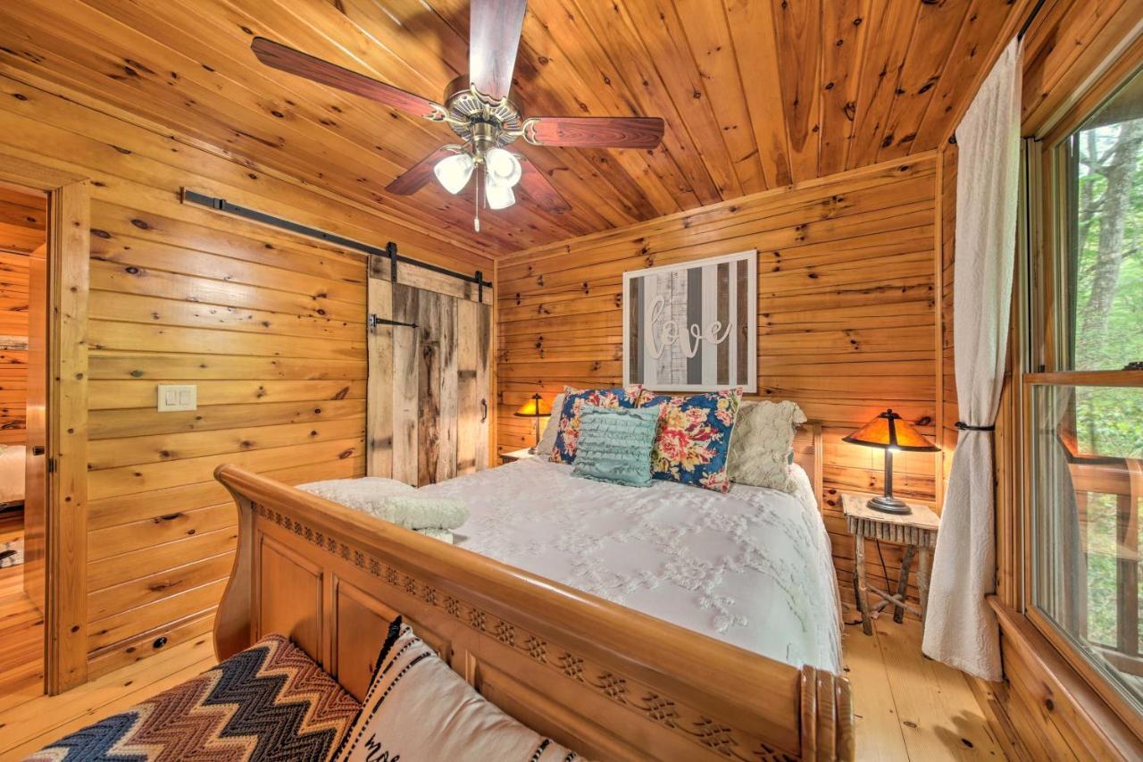 Peaceful Blue Ridge Cabin With Decks And Fire Pit المظهر الخارجي الصورة